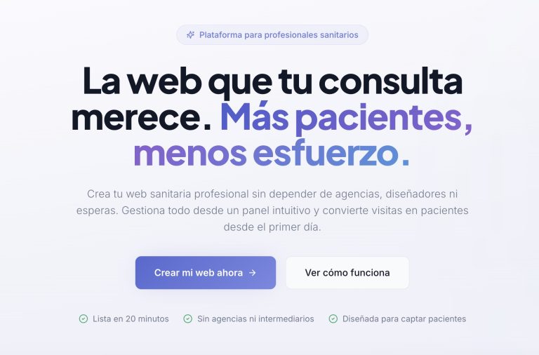 Sanidaria: precio, funcionalidades y ventajas para profesionales sanitarios